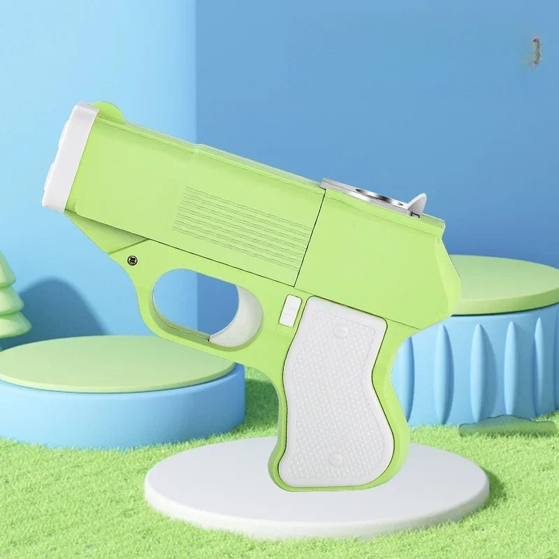 Butane Lighter Wind-Resistant Turbo Jet Flame Pistol-Inspired Design