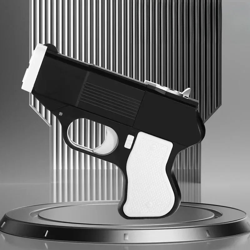 Butane Lighter Wind-Resistant Turbo Jet Flame Pistol-Inspired Design