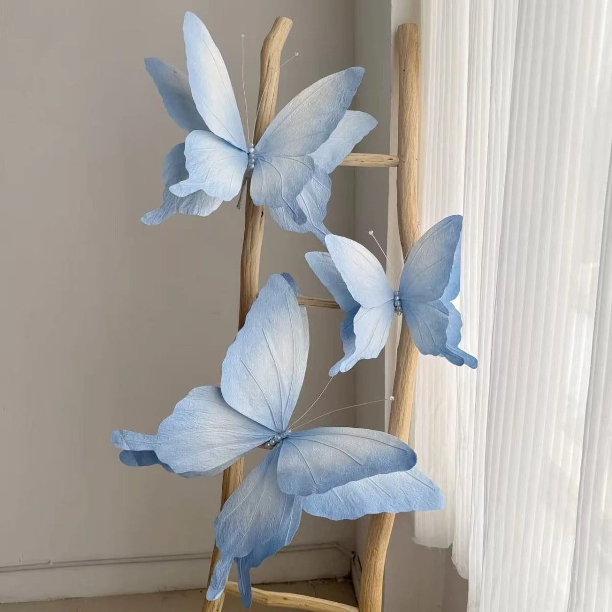 Butterfly Wall Decor Dimensional Paper & Wire Multiple Sizes