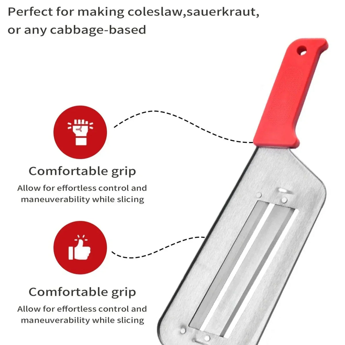 Cabbage Shredder Dual Blade Stainless Steel