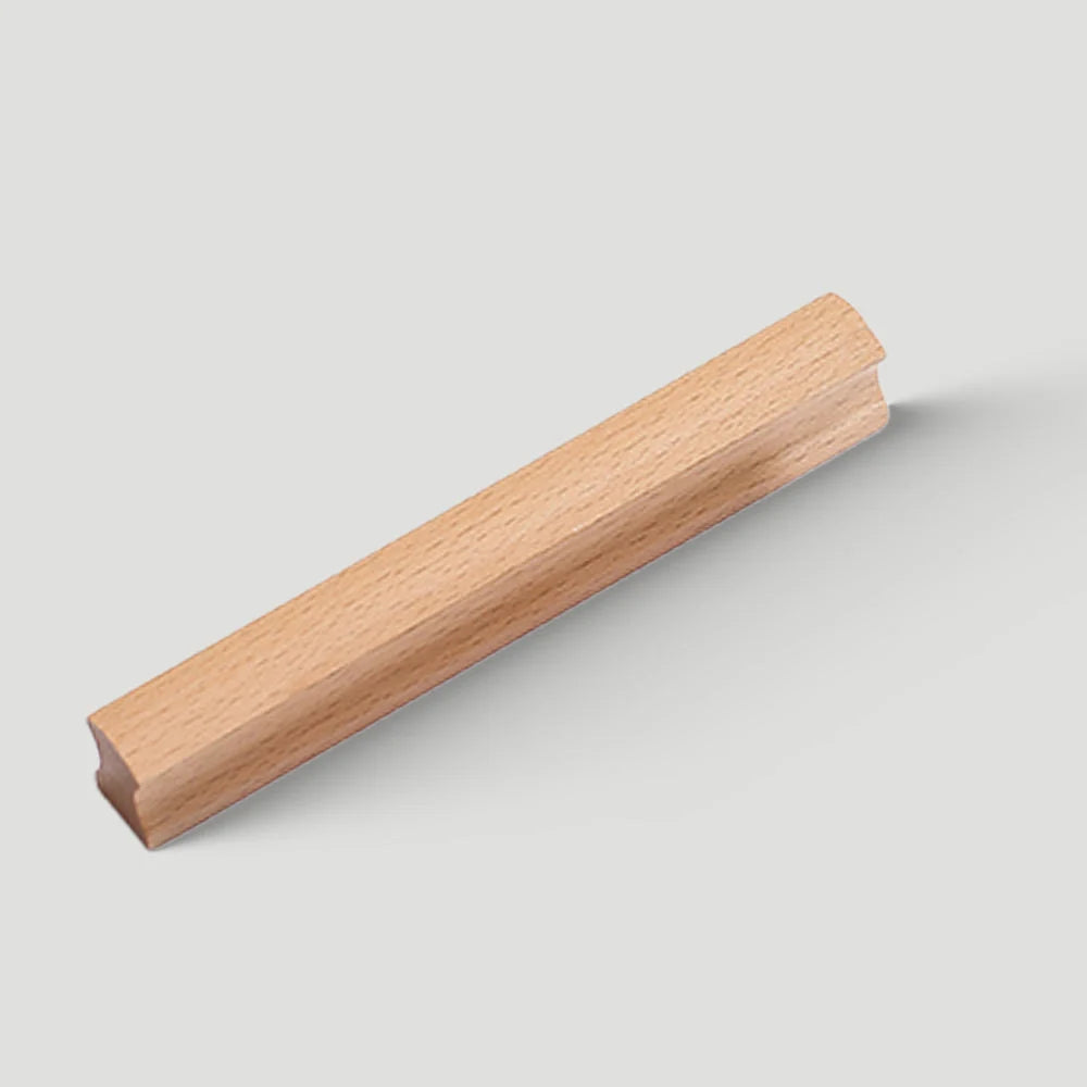 Cabinet Pulls Solid Wood Ergonomic Grip Multiple Sizes