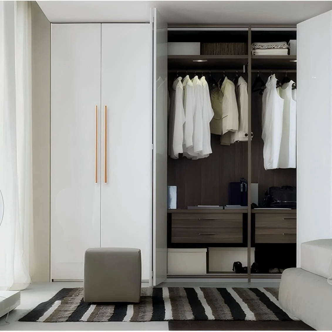 Cabinet Pulls Solid Wood Ergonomic Grip Multiple Sizes
