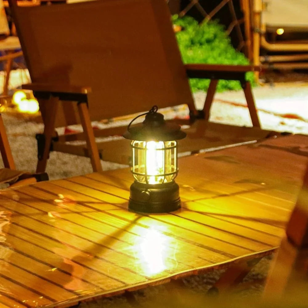 Camping Lantern Rechargeable Dimmable 6-Hour Runtime