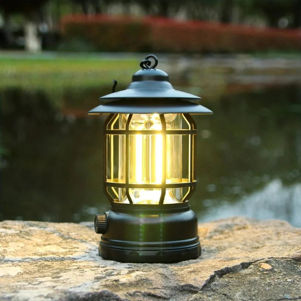 Camping Lantern Rechargeable Dimmable 6-Hour Runtime
