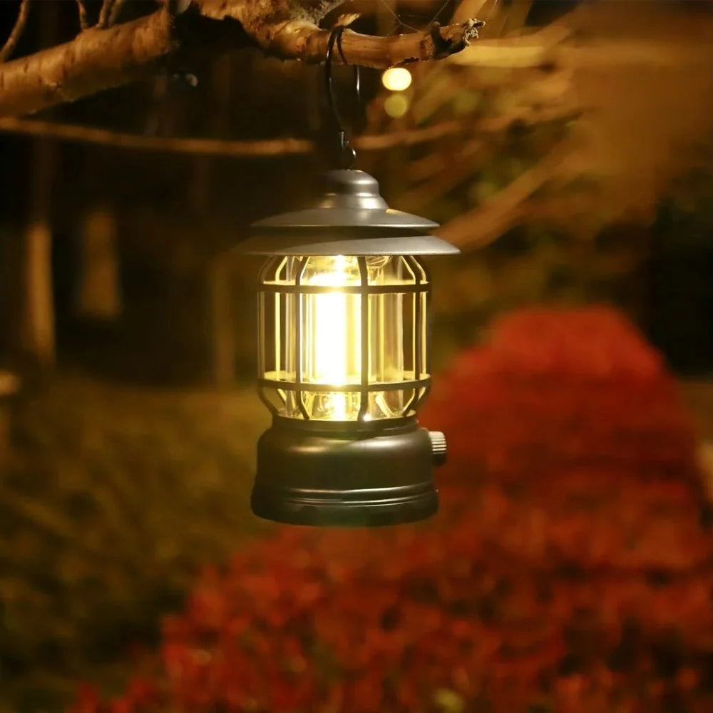 Camping Lantern Rechargeable Dimmable 6-Hour Runtime