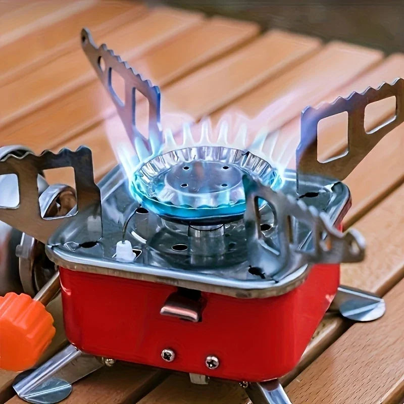 Camping Stove Foldable With Piezo Ignition
