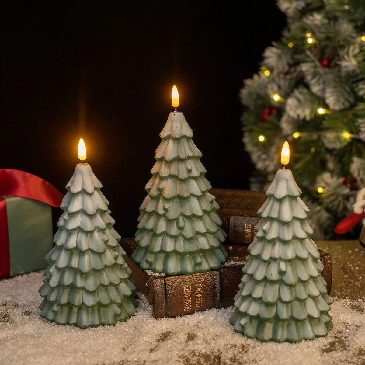 Candle Fir Tree Scented Eco-Friendly Wax