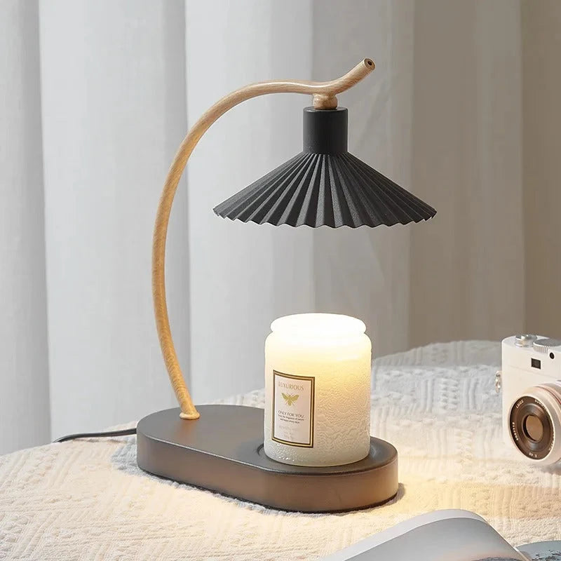 Candle Warmer Lamp Flameless Amber Glow & Even Wax Melt