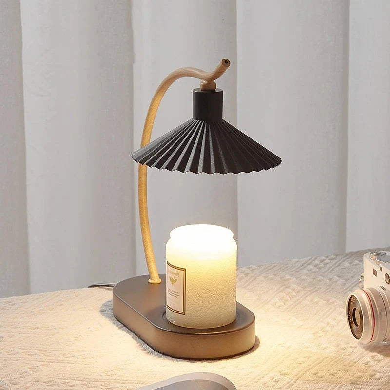 Candle Warmer Lamp Flameless Amber Glow & Even Wax Melt