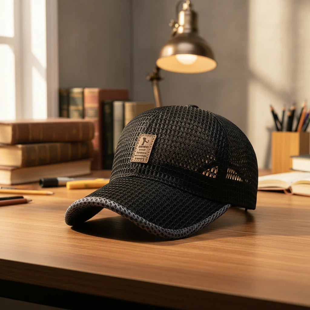 Cap Breathable Mesh Adjustable Snapback