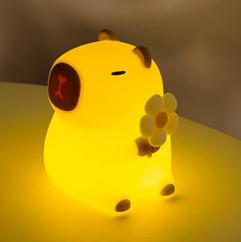 Capybara Night Light Breathing Motion Snoring Sound