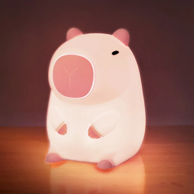 Capybara Night Light Breathing Motion Snoring Sound