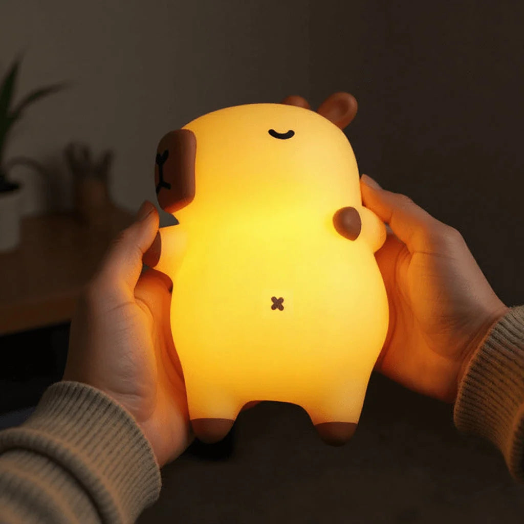 Capybara Night Light Breathing Motion Snoring Sound