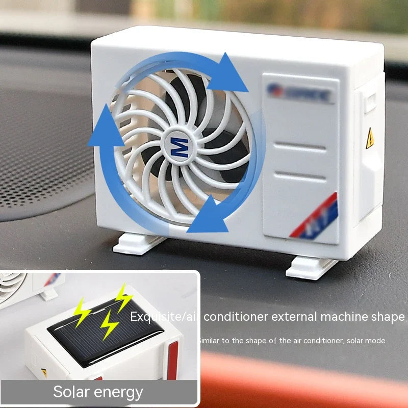 Car Aromatherapy Diffuser Solar-Powered Compact 5 mL