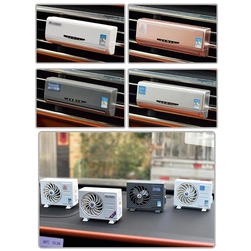 Car Aromatherapy Diffuser Solar-Powered Compact 5 mL