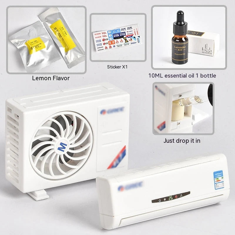 Car Aromatherapy Diffuser Solar-Powered Compact 5 mL