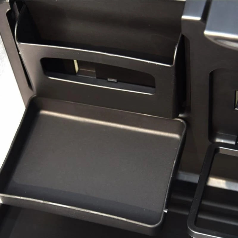 Car Backseat Table Foldable Multi-Layer Storage