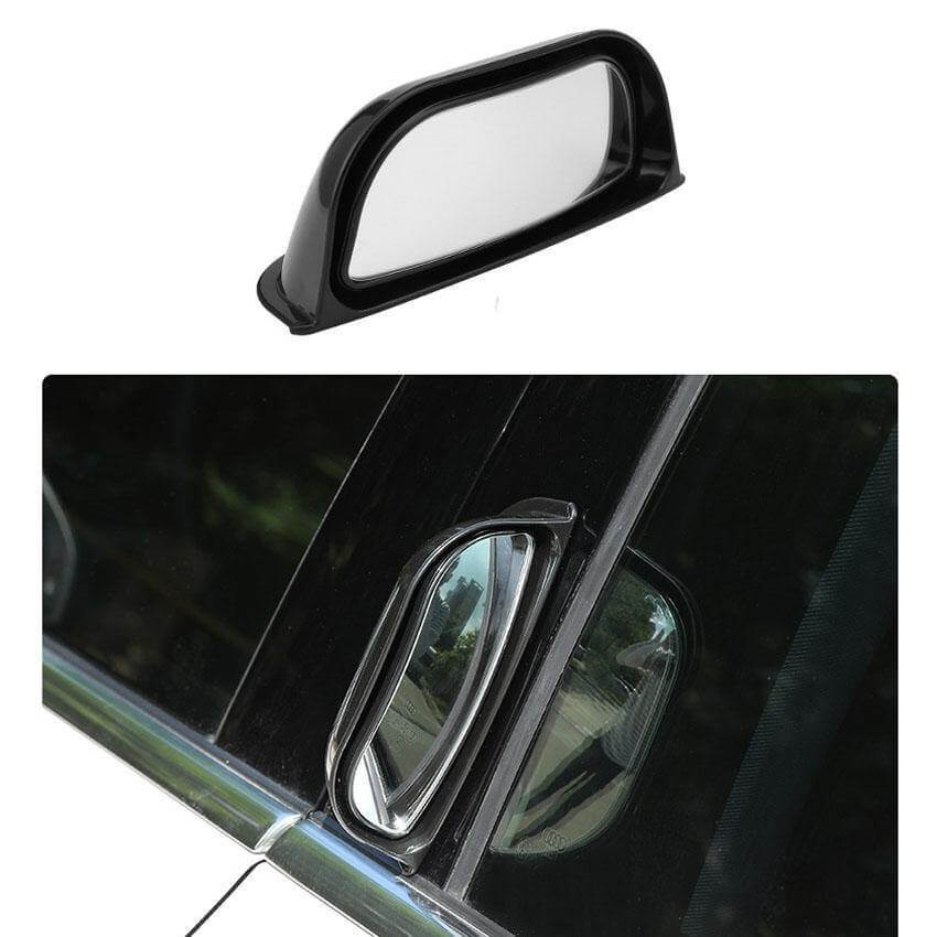 Car Blind Spot Mirror Adhesive Mount Compact Design