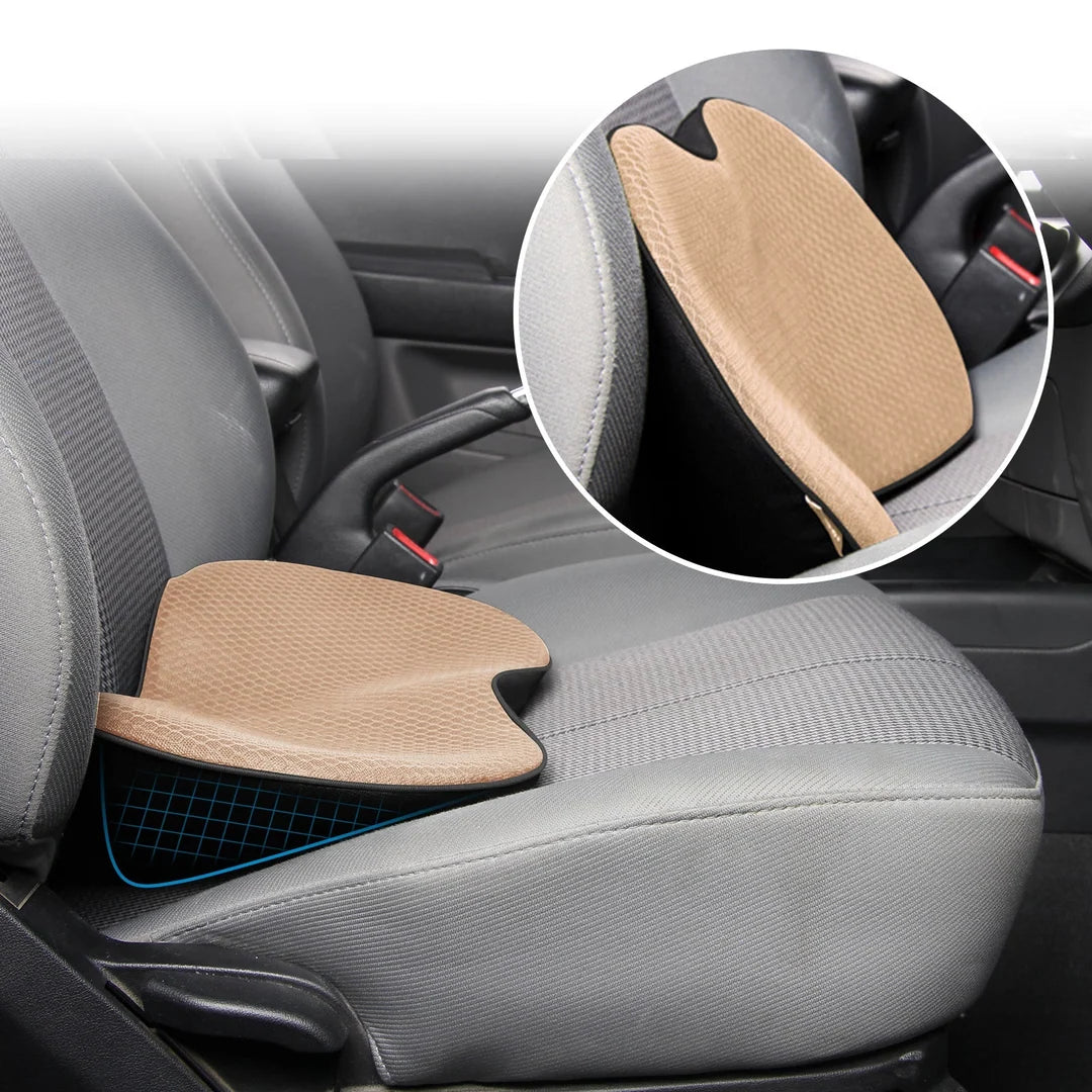 Car Booster Seat Cushion 3.5 Inch Lift Ergonomic Support