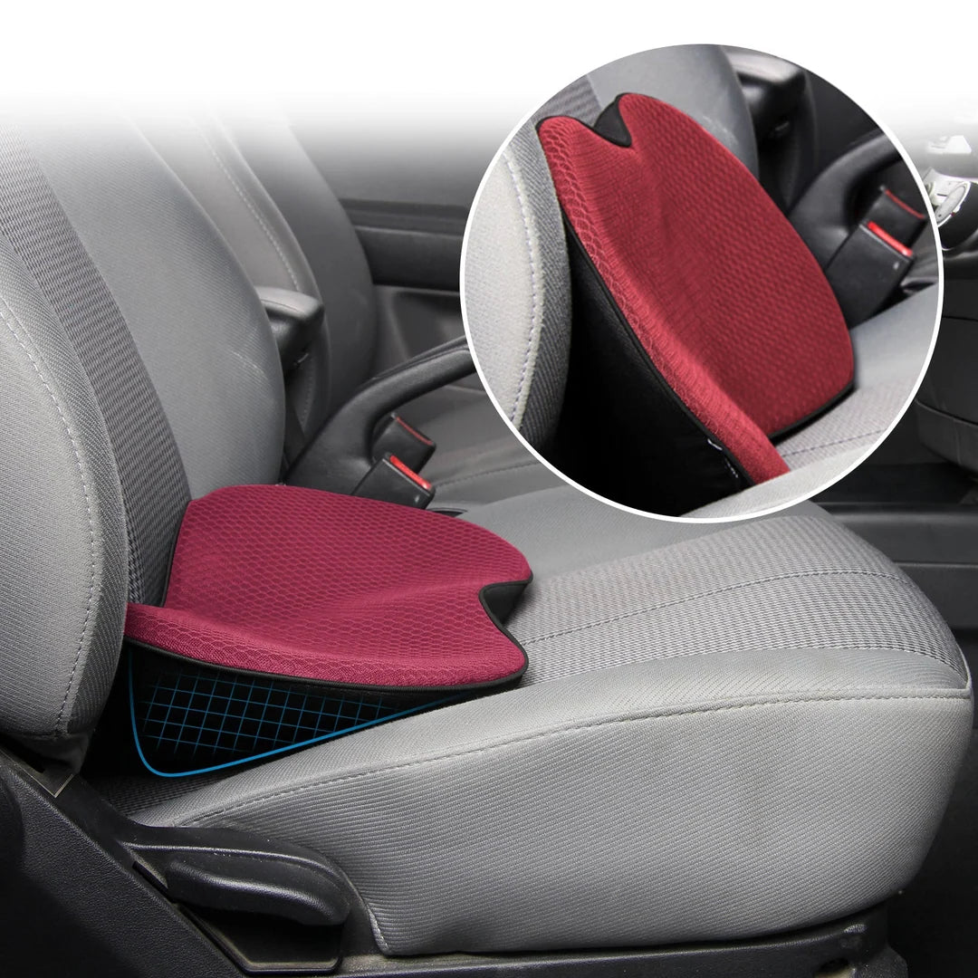 Car Booster Seat Cushion 3.5 Inch Lift Ergonomic Support