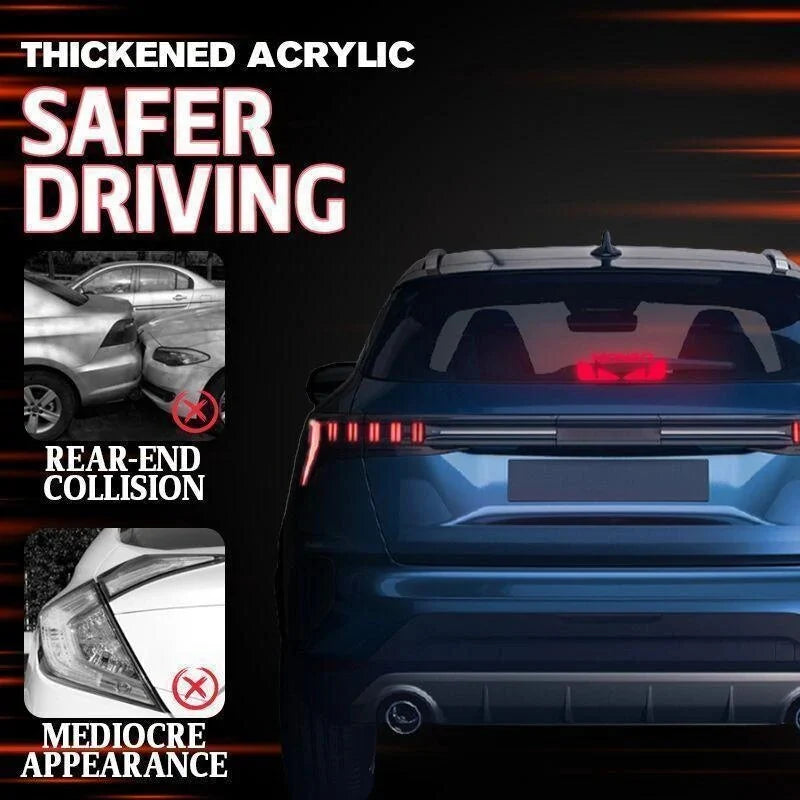 Car Brake Light Decal Scary Eyes Self-Adhesive Acrylic