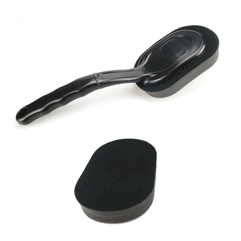 Car Cleaning Brush Soft Bristles Scratch-Free Ergonomic Handle