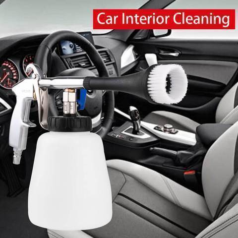 Car Cleaning Gun Air-Powered Oscillating Nozzle 1L Reservoir