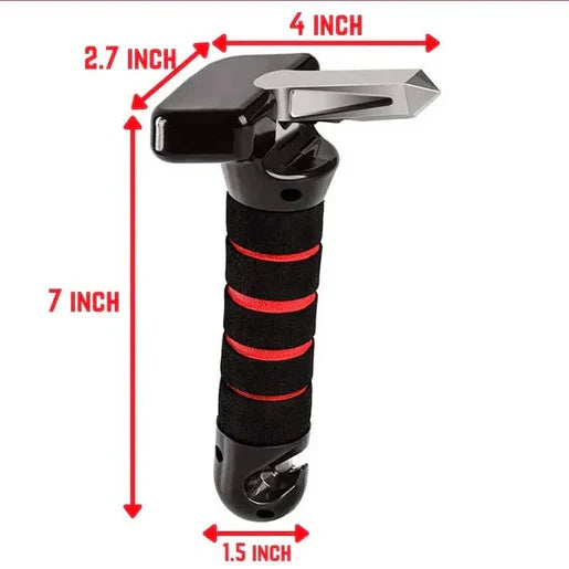 Car Door Assist Handle Seatbelt Cutter & Window Breaker
