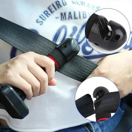 Car Door Assist Handle Seatbelt Cutter & Window Breaker