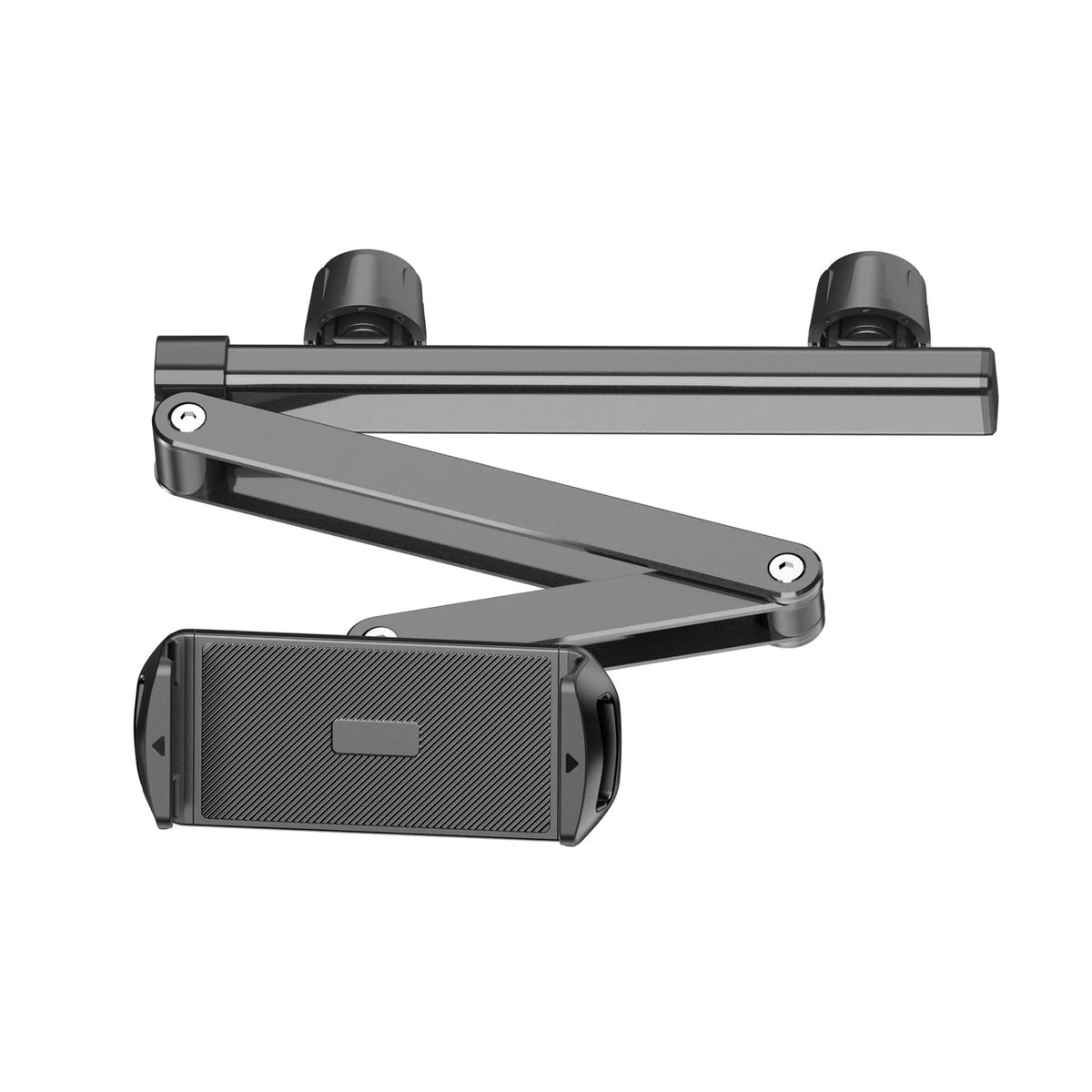 Car Headrest Tablet Holder Adjustable Foldable Aluminum 4–12.9 Inch Devices