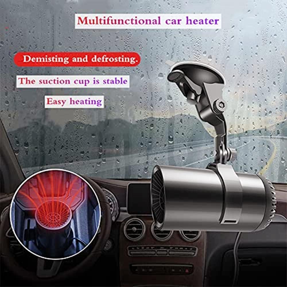 Car Heater & Defroster 12 V 360° Adjustable Mount