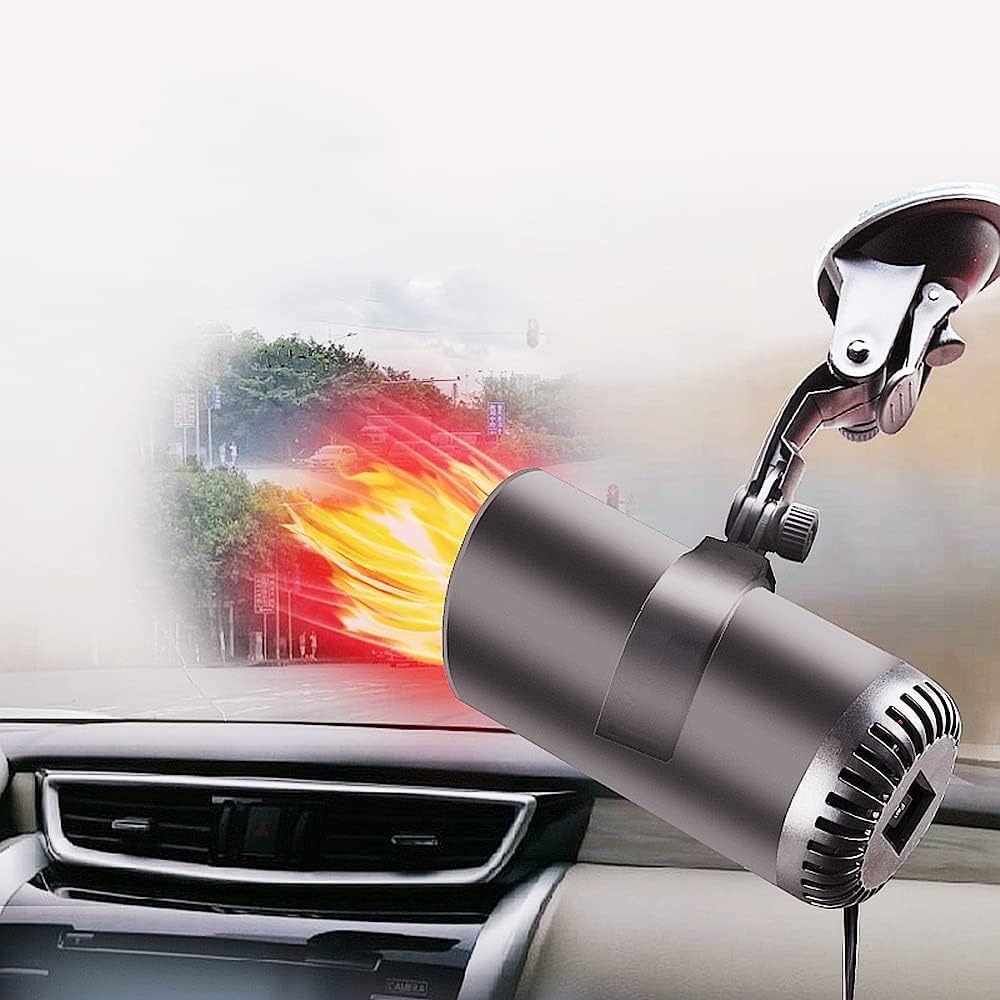 Car Heater & Defroster 12 V 360° Adjustable Mount
