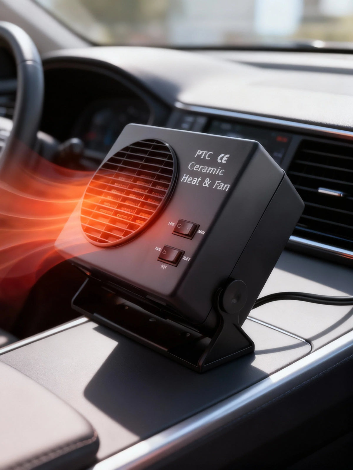 Car Heater & Defroster 12V Ceramic Heating