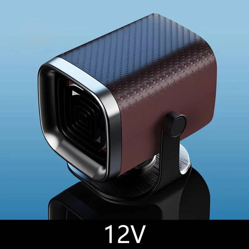 Car Heater & Windshield Defroster Ceramic 360° Rotating Airflow