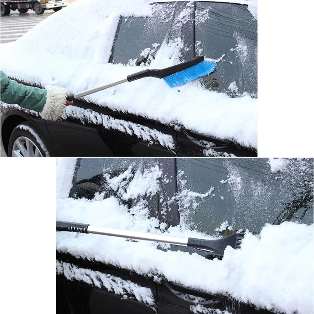 Car Ice Scraper Brush Extendable Foldable