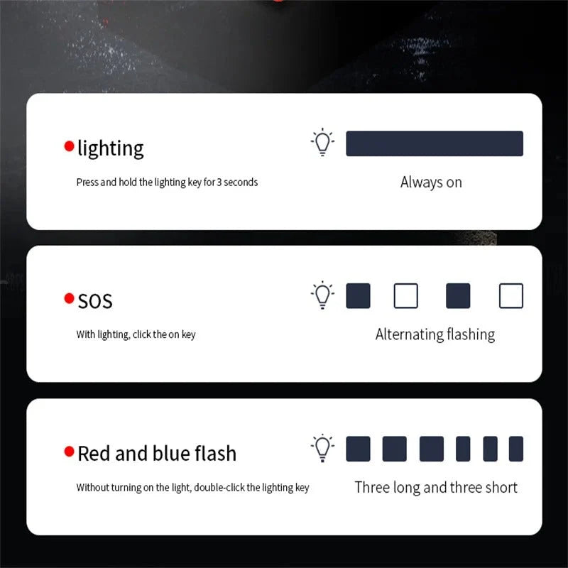 Car Jump Starter 8000A Power Bank LED Flashlight