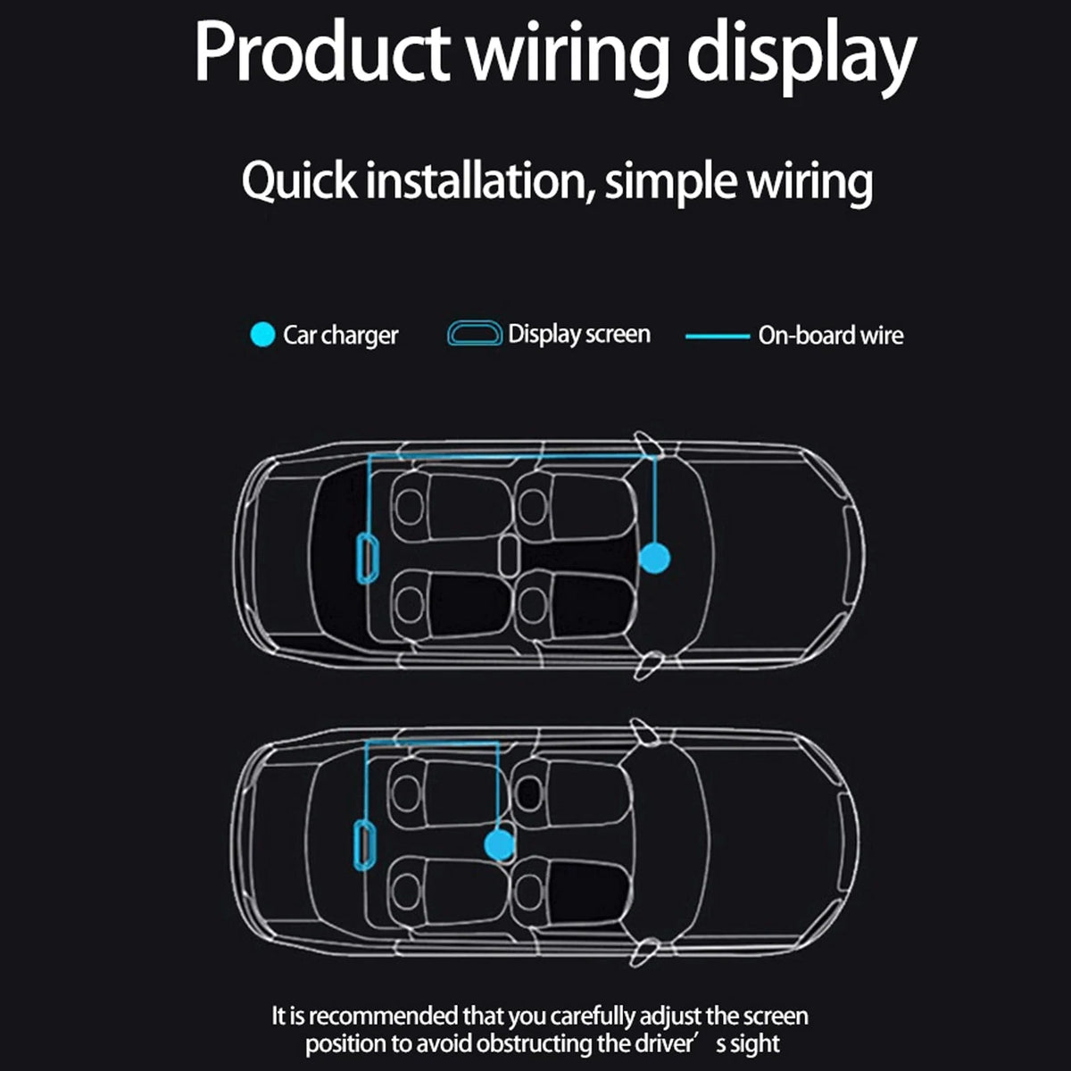 Car LED Display Bluetooth & Voice Controlled Custom Messages