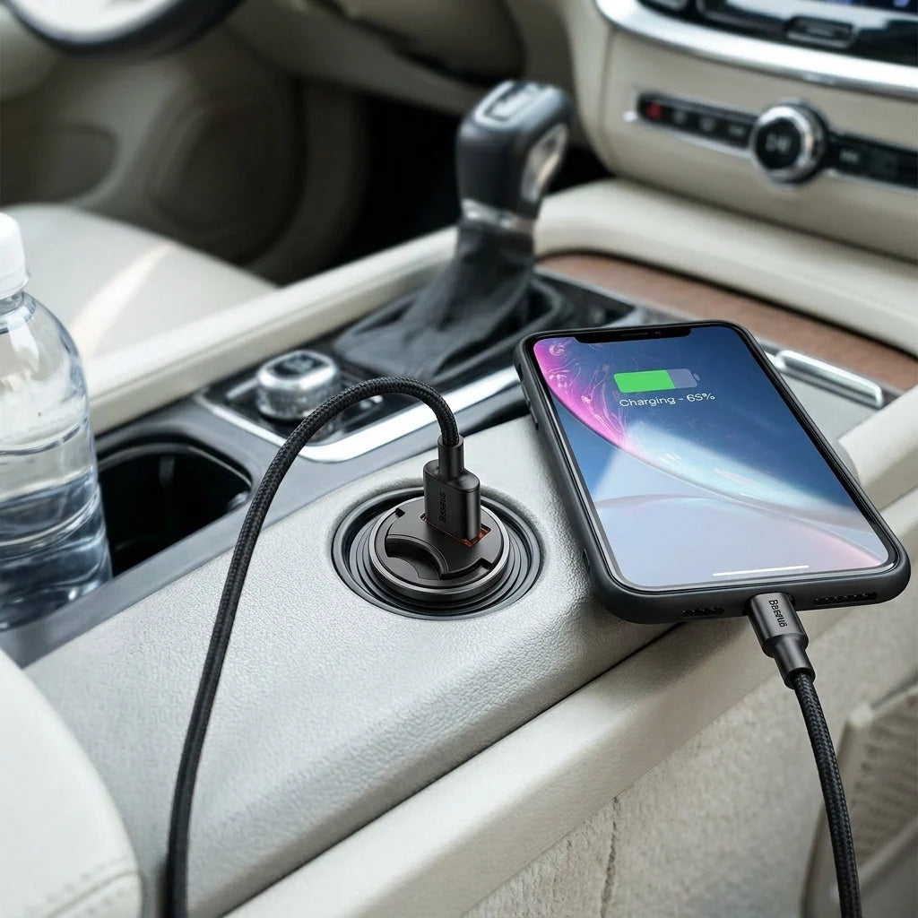 Car Phone Charger Fast Charging USB or Type-C