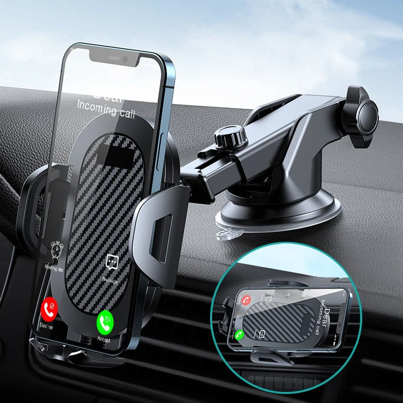 Car Phone Holder Adjustable 360° Rotating Mount