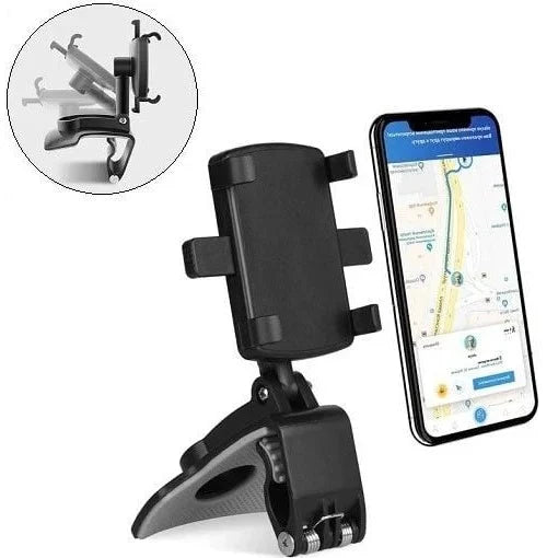 Car Phone Holder Universal Fit 360 Degree Rotation