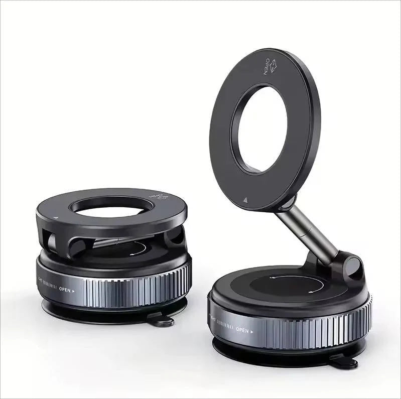 Car Phone Mount Magnetic 360 Degree Rotating Twist-Lock Suction
