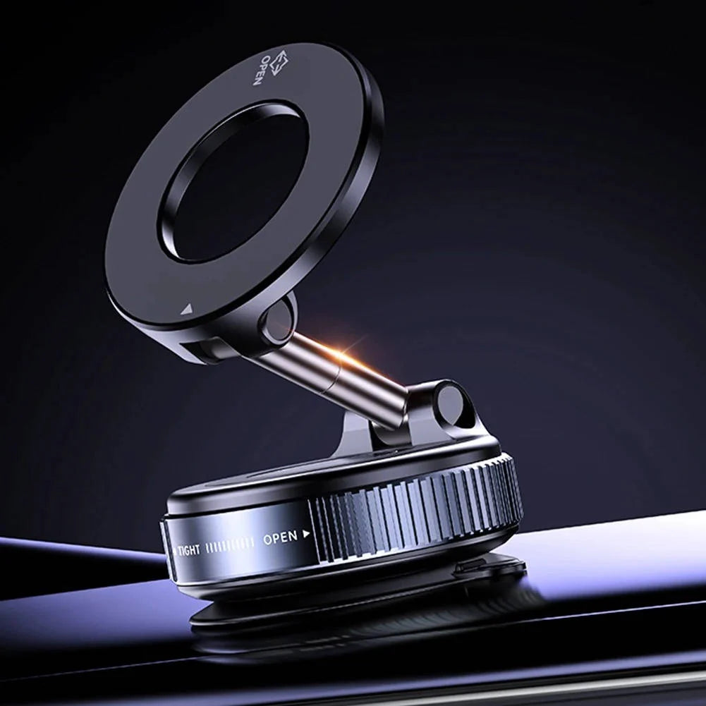 Car Phone Mount Magnetic 360 Degree Rotating Twist-Lock Suction