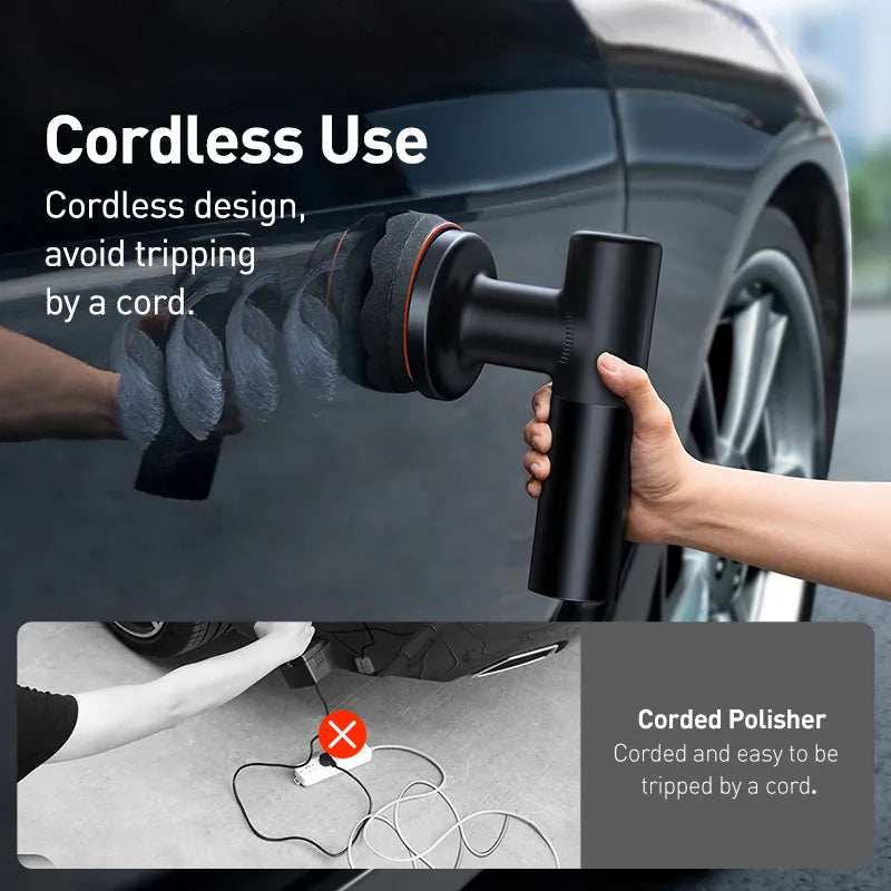 Car Polisher Cordless Rechargeable 3800 RPM