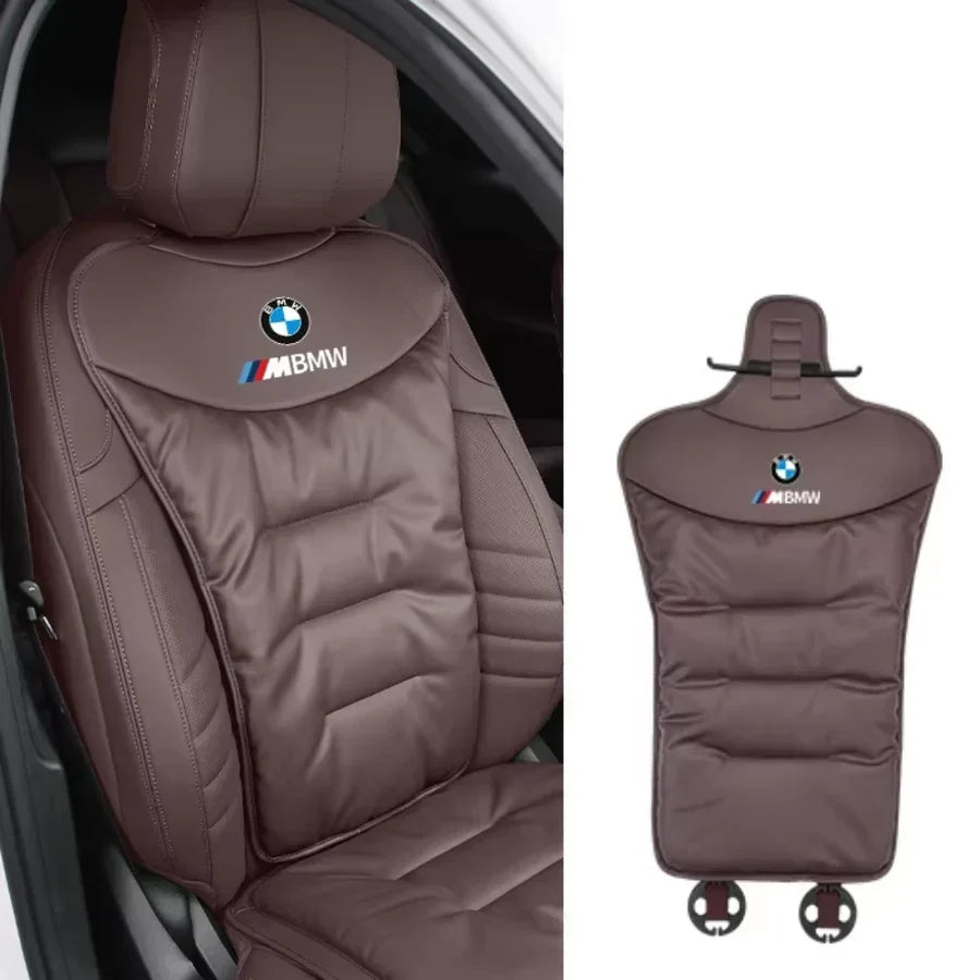 Car Seat Cushion Lumbar Support Breathable Fabric Washable Cover