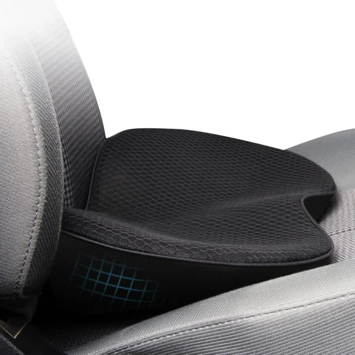 Car Seat Cushion Memory Foam 3.5 Inch Height Boost