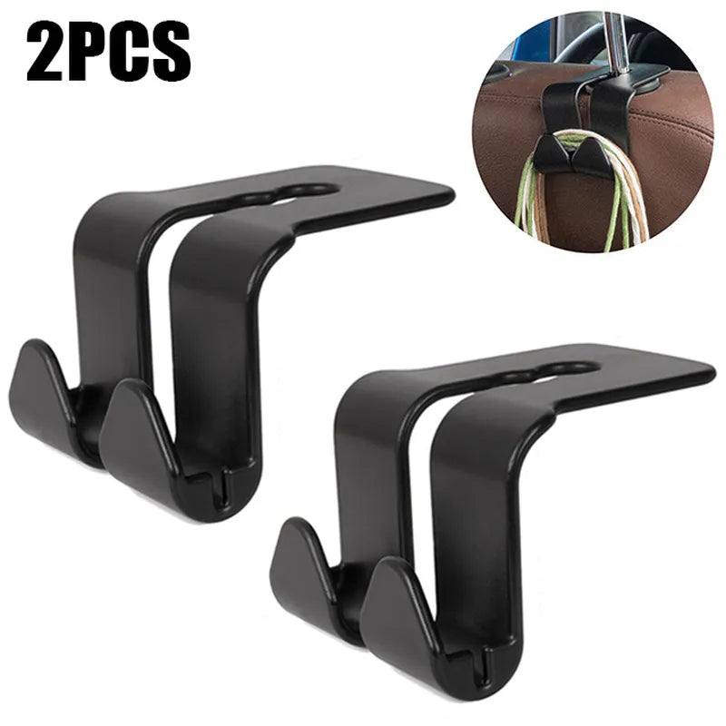 Car Seat Hooks Space-Saving Set of 2