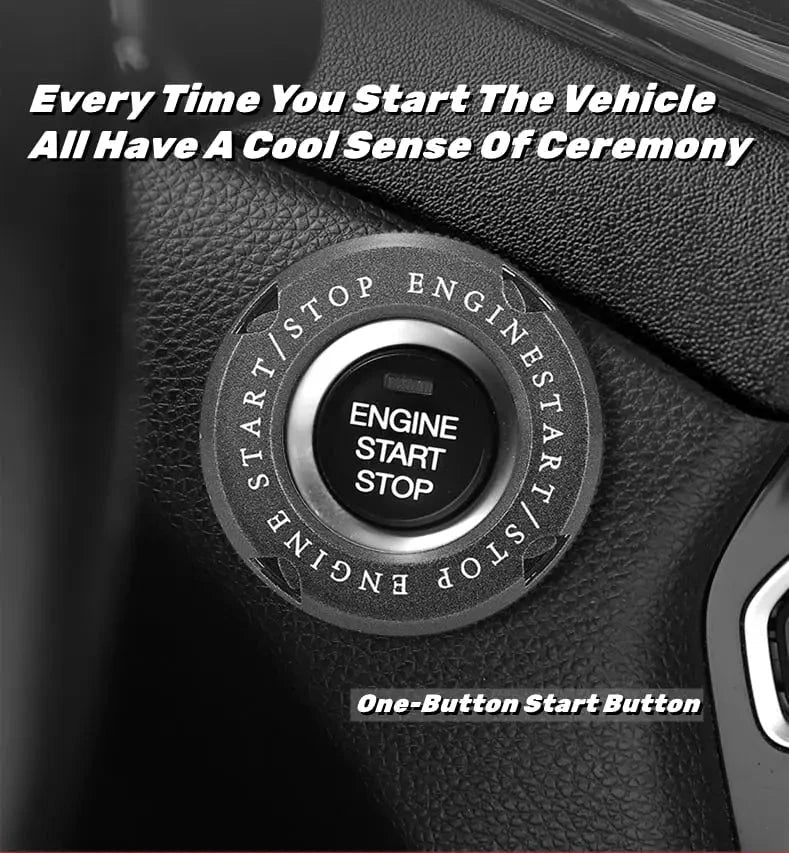 Car Start Button Cover Zinc Alloy Accidental Press Protection
