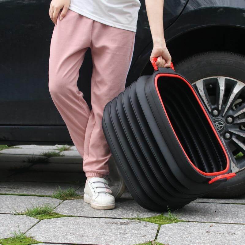 Car Storage Bucket Foldable 37L Capacity