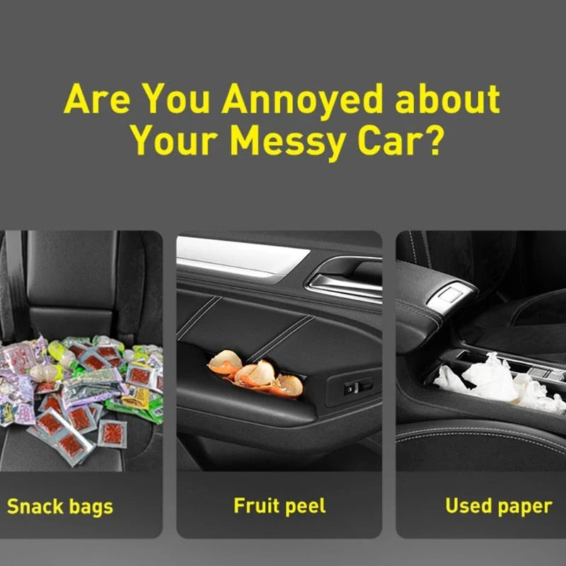 Car Trash Bag Dispenser Compact Roller Includes 40 Bags