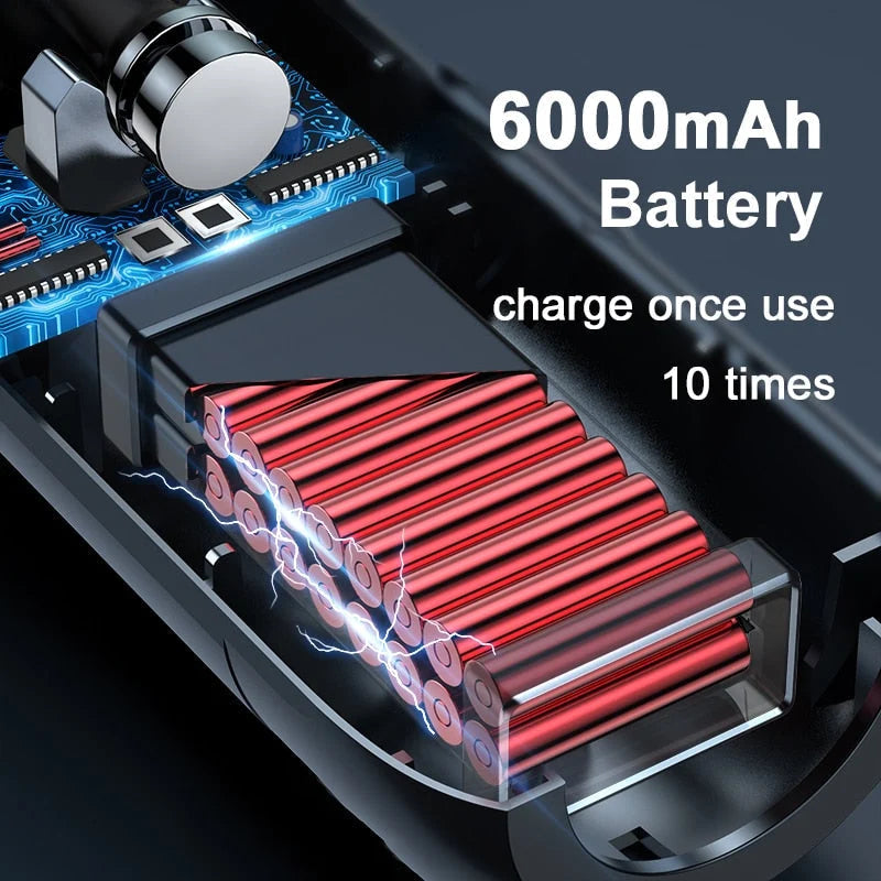 Car Vacuum Cleaner Cordless 5000Pa Strong Suction Rechargeable